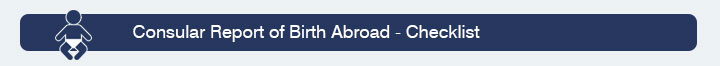 Consular Report of Birth Abroad